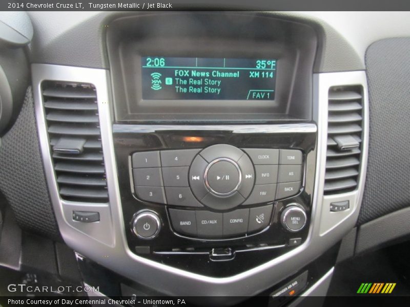 Tungsten Metallic / Jet Black 2014 Chevrolet Cruze LT