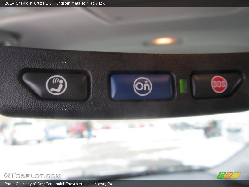 Tungsten Metallic / Jet Black 2014 Chevrolet Cruze LT