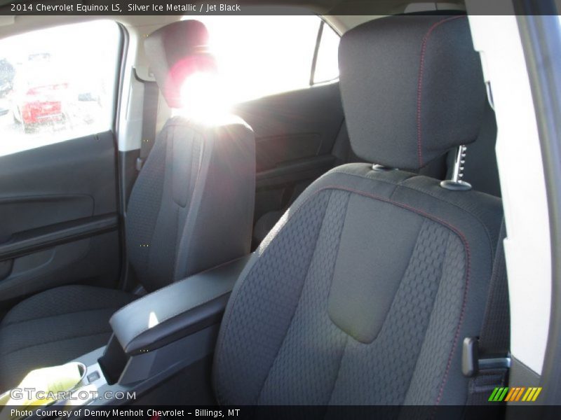 Silver Ice Metallic / Jet Black 2014 Chevrolet Equinox LS