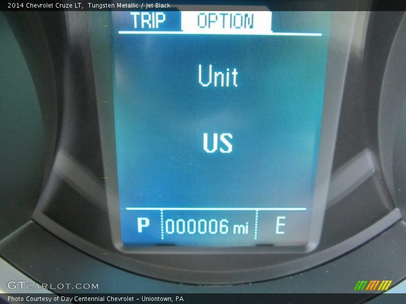 Tungsten Metallic / Jet Black 2014 Chevrolet Cruze LT