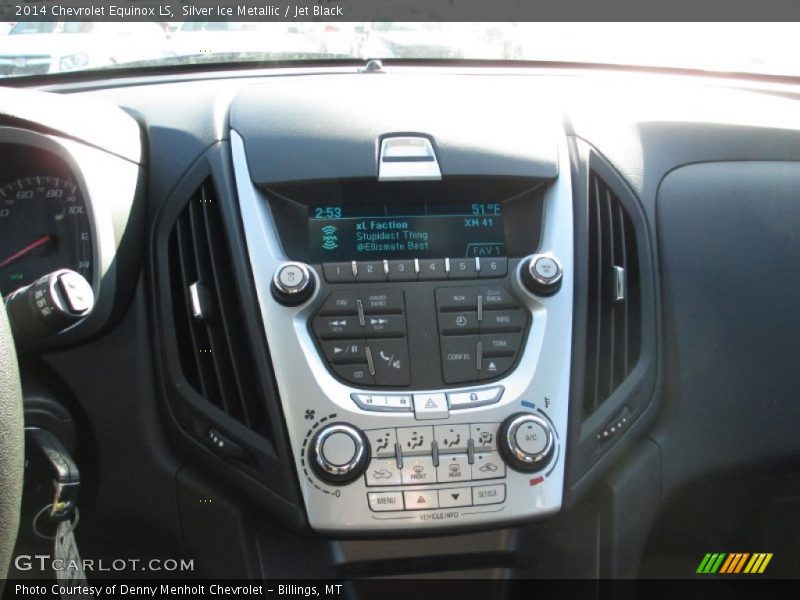 Silver Ice Metallic / Jet Black 2014 Chevrolet Equinox LS