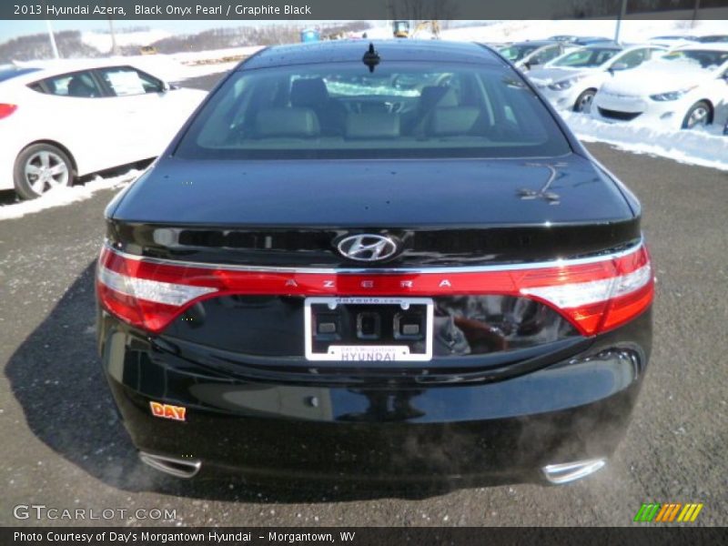 Black Onyx Pearl / Graphite Black 2013 Hyundai Azera