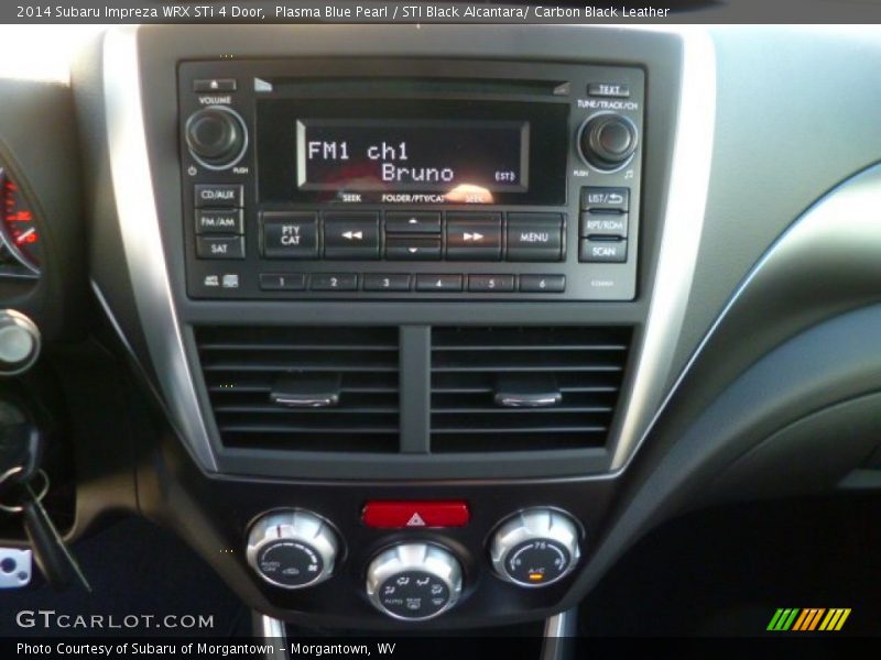 Controls of 2014 Impreza WRX STi 4 Door