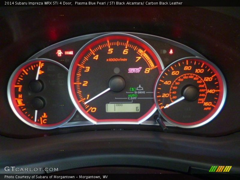  2014 Impreza WRX STi 4 Door WRX STi 4 Door Gauges