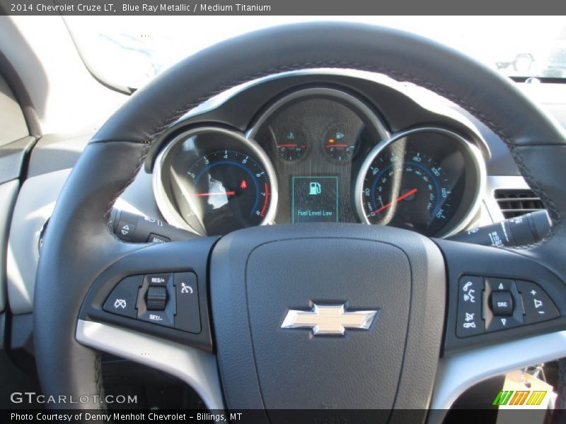 Blue Ray Metallic / Medium Titanium 2014 Chevrolet Cruze LT