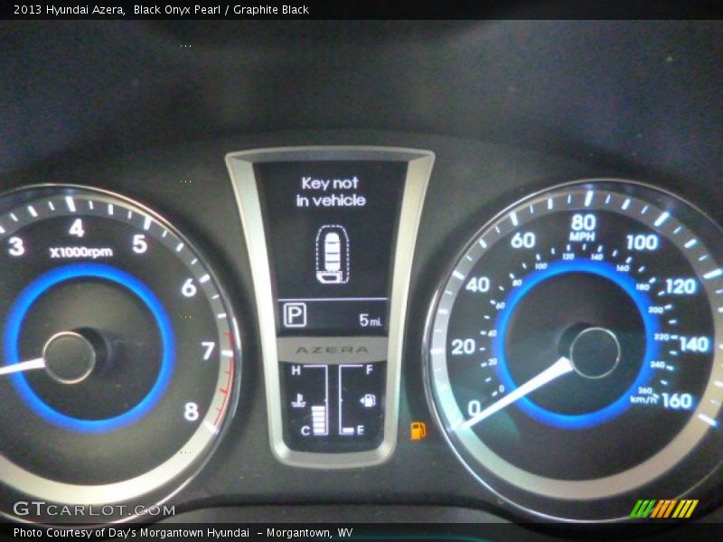 Black Onyx Pearl / Graphite Black 2013 Hyundai Azera