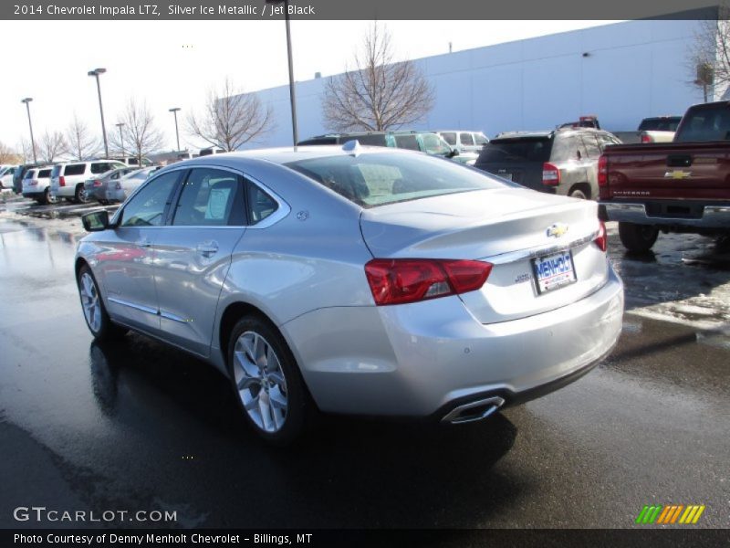 Silver Ice Metallic / Jet Black 2014 Chevrolet Impala LTZ