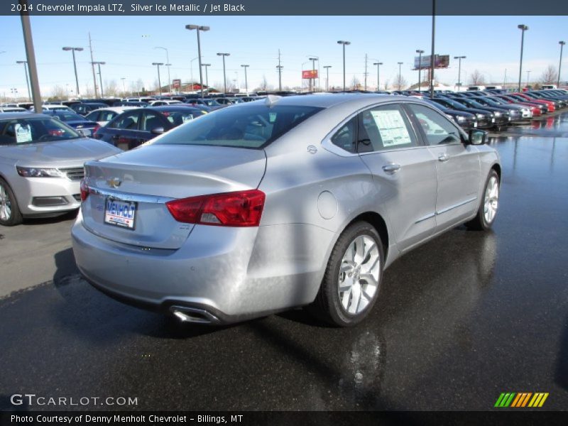 Silver Ice Metallic / Jet Black 2014 Chevrolet Impala LTZ