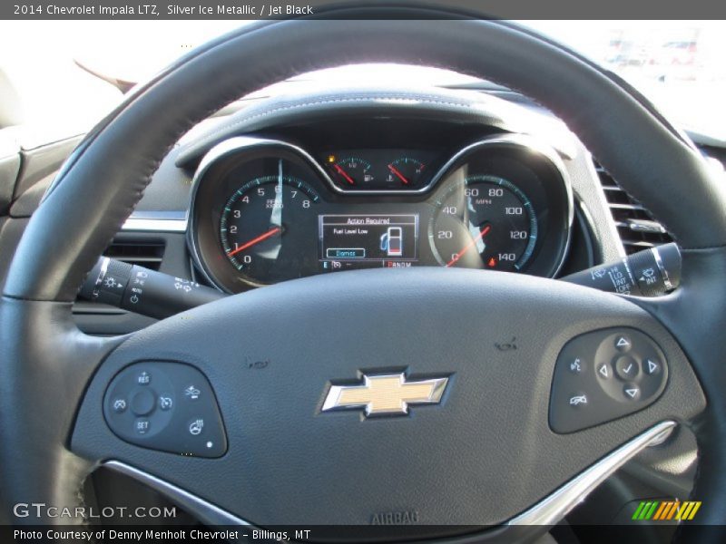Silver Ice Metallic / Jet Black 2014 Chevrolet Impala LTZ