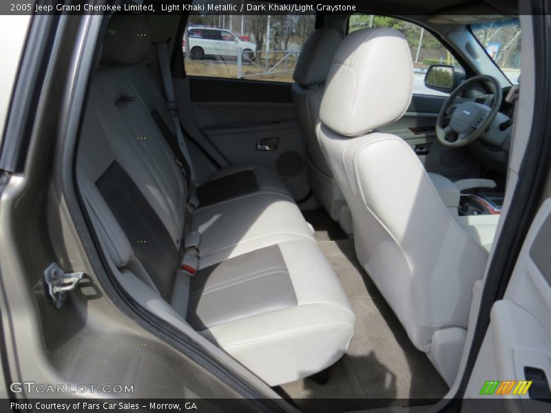Light Khaki Metallic / Dark Khaki/Light Graystone 2005 Jeep Grand Cherokee Limited