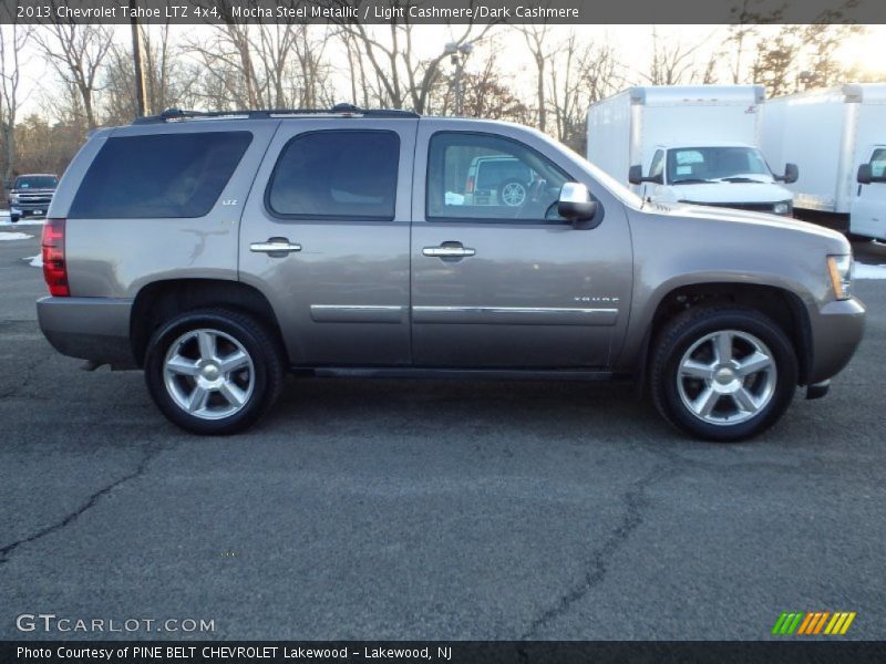 Mocha Steel Metallic / Light Cashmere/Dark Cashmere 2013 Chevrolet Tahoe LTZ 4x4