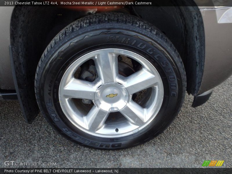 Mocha Steel Metallic / Light Cashmere/Dark Cashmere 2013 Chevrolet Tahoe LTZ 4x4