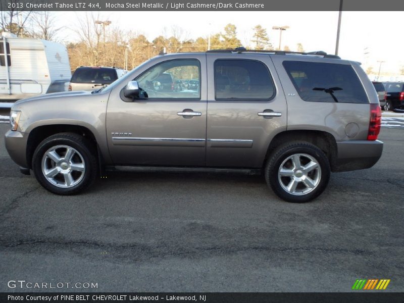 Mocha Steel Metallic / Light Cashmere/Dark Cashmere 2013 Chevrolet Tahoe LTZ 4x4