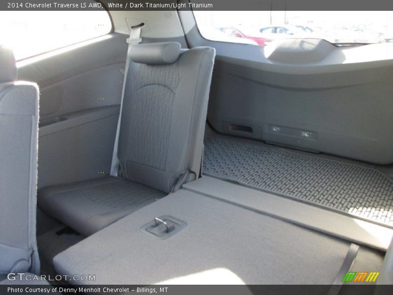 White / Dark Titanium/Light Titanium 2014 Chevrolet Traverse LS AWD