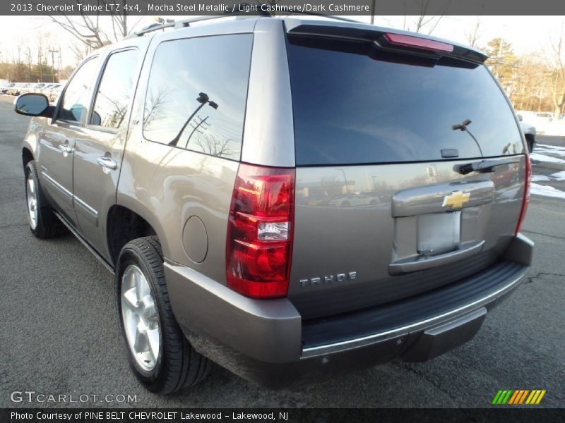 Mocha Steel Metallic / Light Cashmere/Dark Cashmere 2013 Chevrolet Tahoe LTZ 4x4