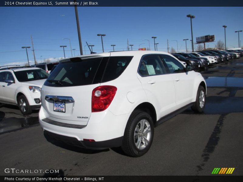 Summit White / Jet Black 2014 Chevrolet Equinox LS