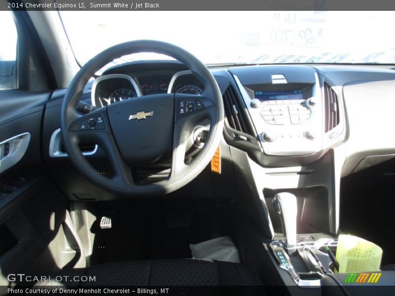 Summit White / Jet Black 2014 Chevrolet Equinox LS