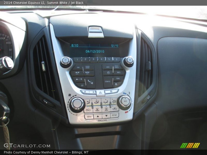 Summit White / Jet Black 2014 Chevrolet Equinox LS
