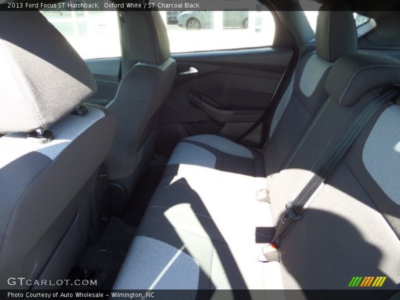 Oxford White / ST Charcoal Black 2013 Ford Focus ST Hatchback