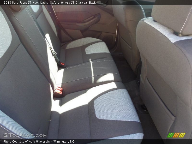 Oxford White / ST Charcoal Black 2013 Ford Focus ST Hatchback