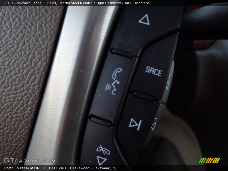 Mocha Steel Metallic / Light Cashmere/Dark Cashmere 2013 Chevrolet Tahoe LTZ 4x4