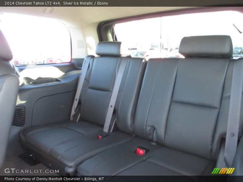 Silver Ice Metallic / Ebony 2014 Chevrolet Tahoe LTZ 4x4