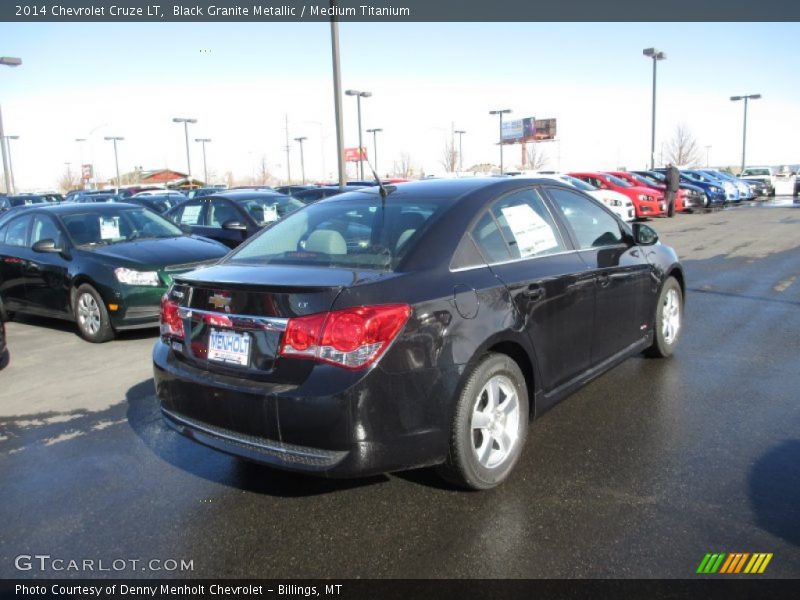 Black Granite Metallic / Medium Titanium 2014 Chevrolet Cruze LT