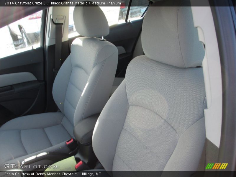 Black Granite Metallic / Medium Titanium 2014 Chevrolet Cruze LT