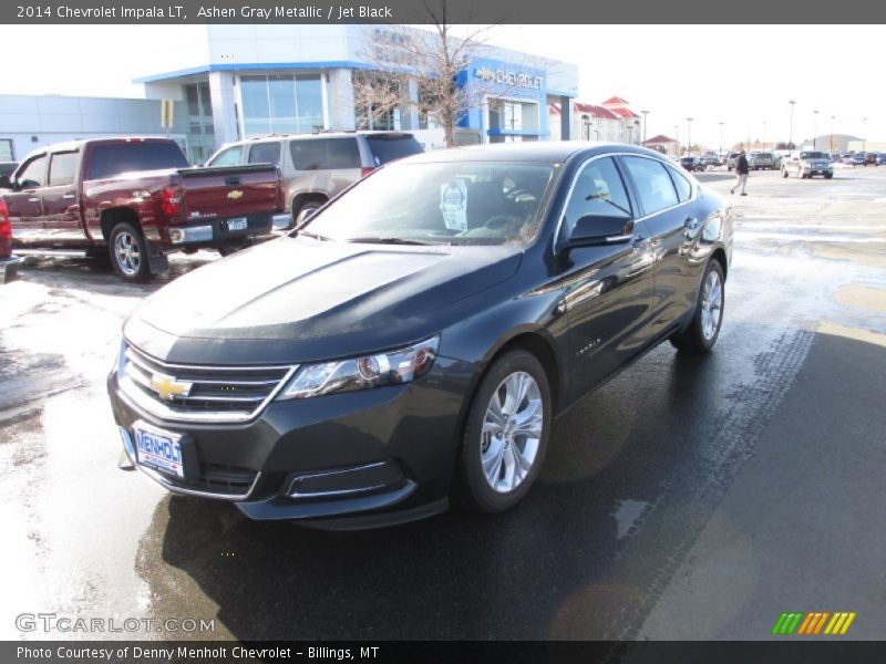 Ashen Gray Metallic / Jet Black 2014 Chevrolet Impala LT