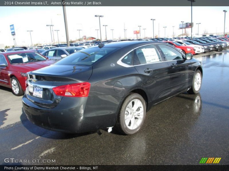 Ashen Gray Metallic / Jet Black 2014 Chevrolet Impala LT