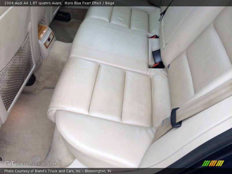 Moro Blue Pearl Effect / Beige 2004 Audi A4 1.8T quattro Avant