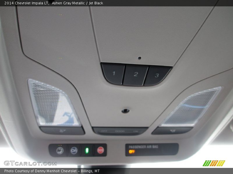 Ashen Gray Metallic / Jet Black 2014 Chevrolet Impala LT