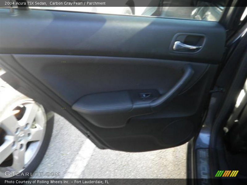 Carbon Gray Pearl / Parchment 2004 Acura TSX Sedan