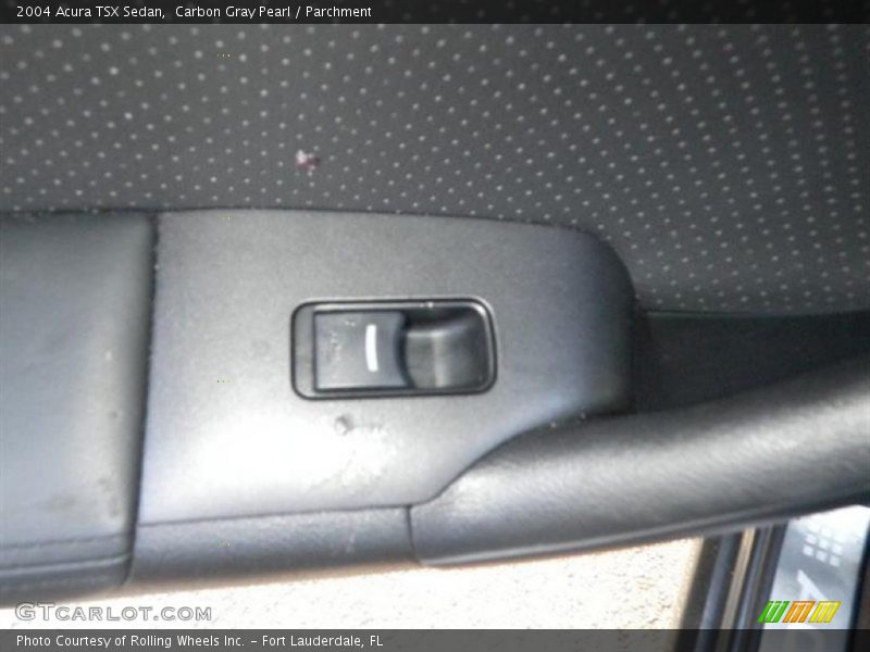 Carbon Gray Pearl / Parchment 2004 Acura TSX Sedan