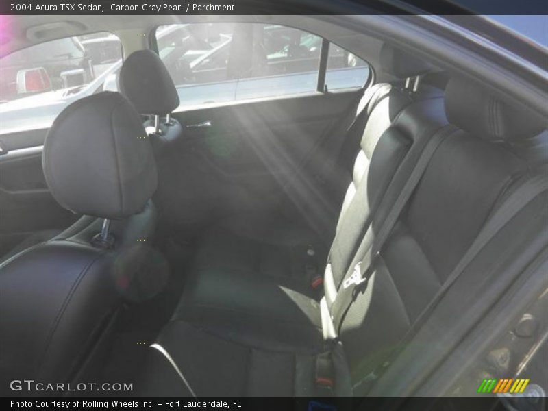 Carbon Gray Pearl / Parchment 2004 Acura TSX Sedan
