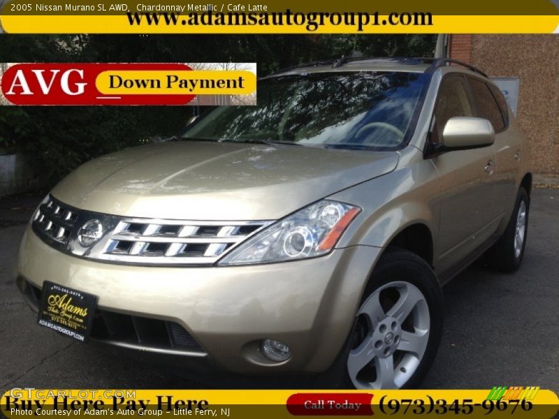 Chardonnay Metallic / Cafe Latte 2005 Nissan Murano SL AWD