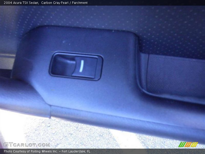 Carbon Gray Pearl / Parchment 2004 Acura TSX Sedan
