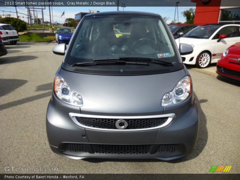 Gray Metallic / Design Black 2013 Smart fortwo passion coupe
