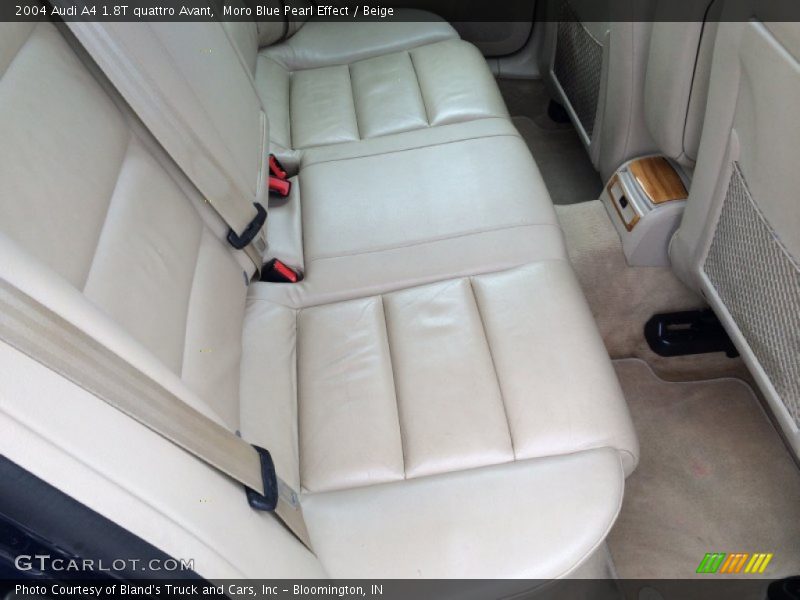 Moro Blue Pearl Effect / Beige 2004 Audi A4 1.8T quattro Avant