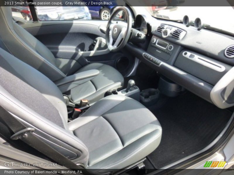 Gray Metallic / Design Black 2013 Smart fortwo passion coupe