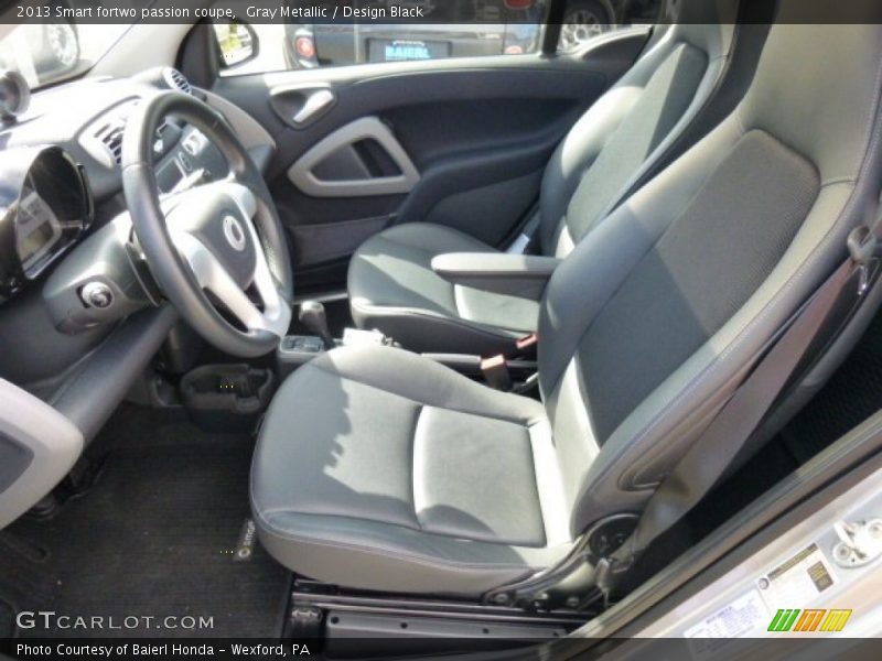 Gray Metallic / Design Black 2013 Smart fortwo passion coupe