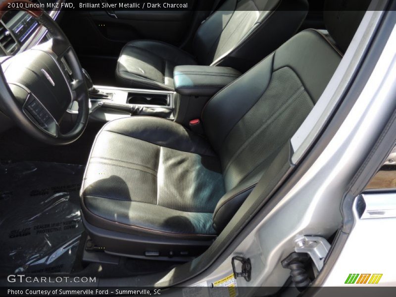 Brilliant Silver Metallic / Dark Charcoal 2010 Lincoln MKZ FWD