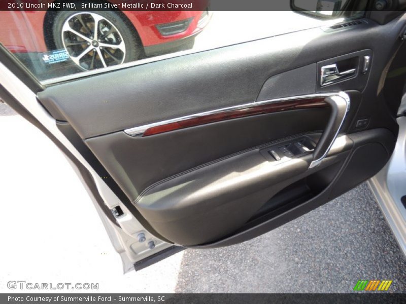 Brilliant Silver Metallic / Dark Charcoal 2010 Lincoln MKZ FWD