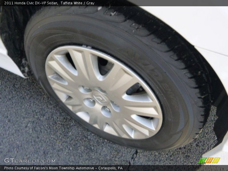 Taffeta White / Gray 2011 Honda Civic DX-VP Sedan