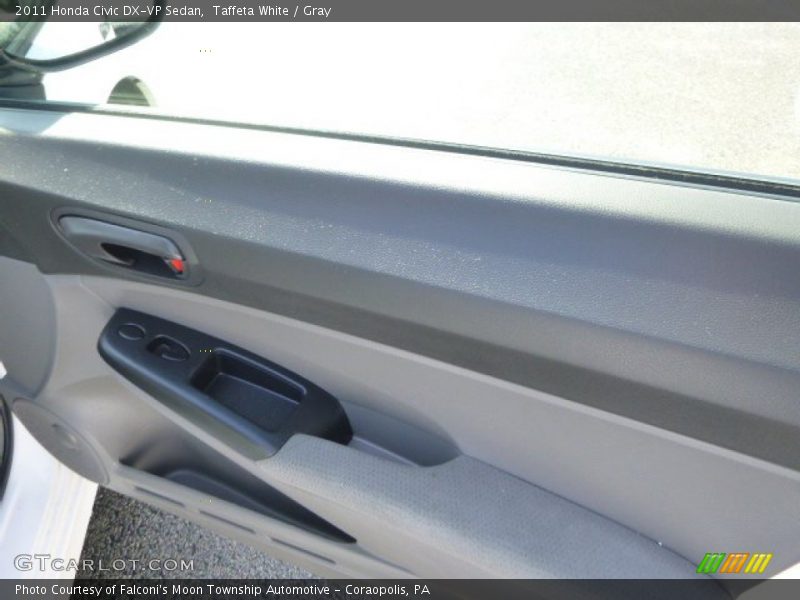 Taffeta White / Gray 2011 Honda Civic DX-VP Sedan
