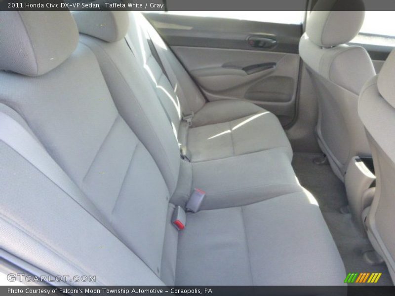 Taffeta White / Gray 2011 Honda Civic DX-VP Sedan