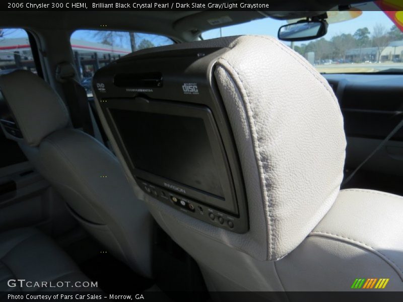 Brilliant Black Crystal Pearl / Dark Slate Gray/Light Graystone 2006 Chrysler 300 C HEMI