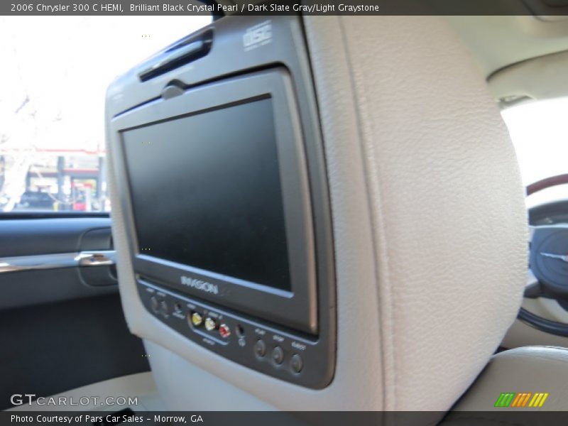 Brilliant Black Crystal Pearl / Dark Slate Gray/Light Graystone 2006 Chrysler 300 C HEMI