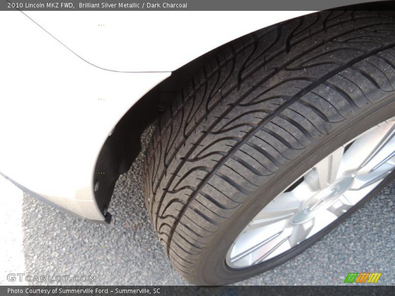 Brilliant Silver Metallic / Dark Charcoal 2010 Lincoln MKZ FWD