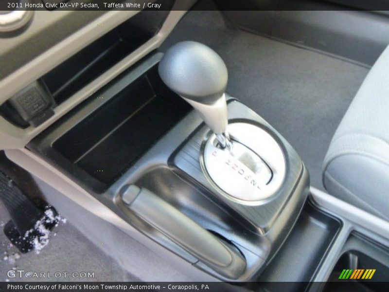 Taffeta White / Gray 2011 Honda Civic DX-VP Sedan